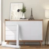 White Wood Peel And Stick Paper Decorative Self-Adhesive Film For Furniture Real Wood Tactile Sensation Surfaces Easy To Clean 2