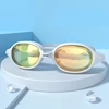 Adult Teens -1.5 To -8 Myopia Electroplated Color Plated Swim Goggles Swim Eyewear HD Anti-Fog Waterproof Swimming Glasses 2