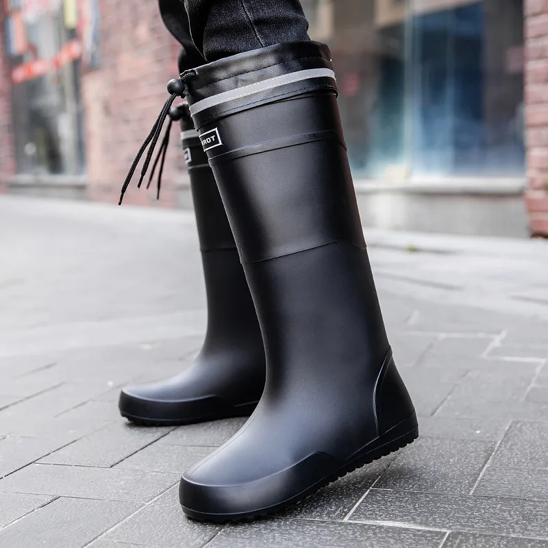 Bottes De Pluie Mi-hautes Pour Femmes, Bottes De Travail Imperméables En Caoutchouc, Confortables Et à La Mode, Taille 39-44, Extérieur, Nouveau, 2023