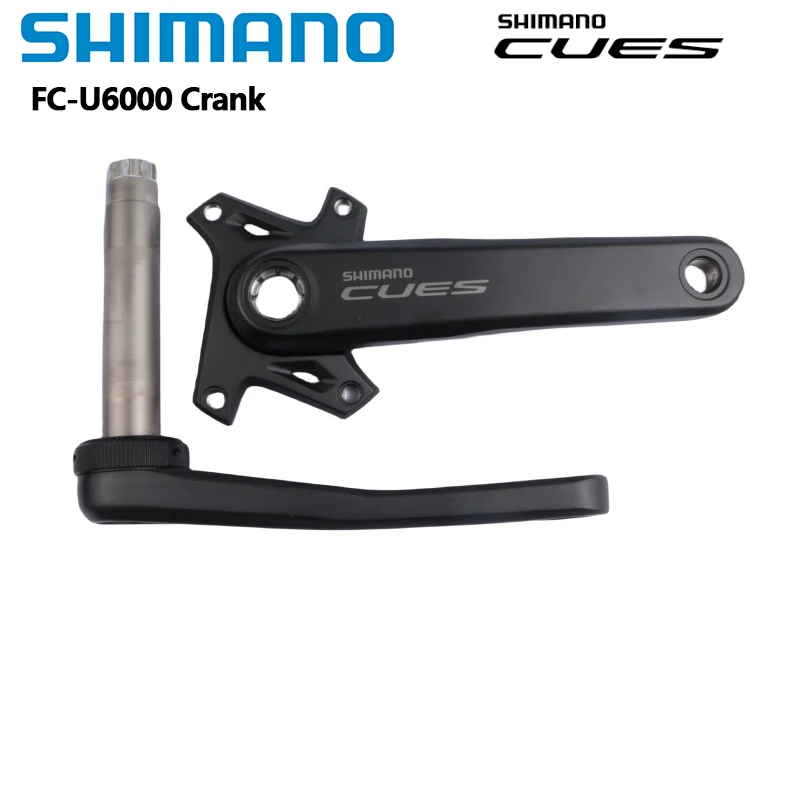 

Shimano сигналы U6000 Кривошип 170 мм 175 мм 10 скоростей правый левый один комплект MTB велосипед Кривошип детали