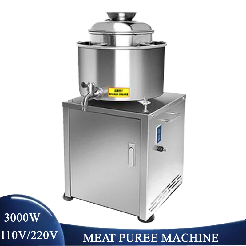 

Commercial Meatball Beater Stainless Steel Multi-functional Electric Meat Mincer Grinder Processing Garlic Ginger Machine