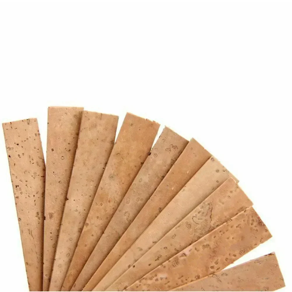 10pcs Clarinet Cork Bb Joint Corks Sheets For Instruments 81*11*2mm Great Neck Cork For Clarinet clarinet woodwind instrument,clarinet and saxophone accessories