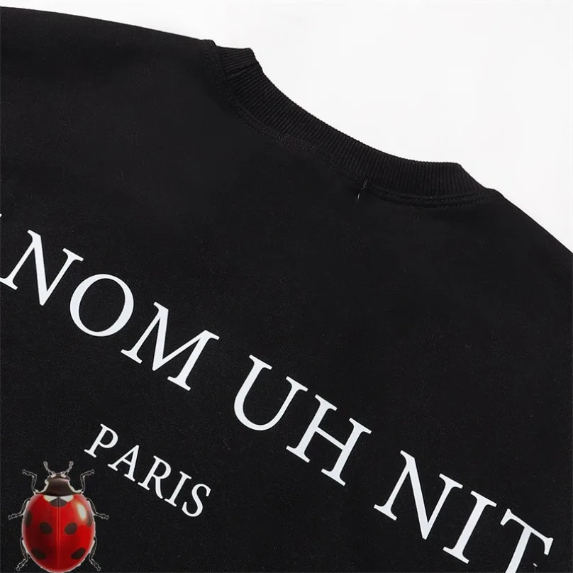 IH NOM UH NIT Signature Male Pearls Masked Print Sweatshirts Men Women Oversize Sweatshirts Hoodie Terry Clothes