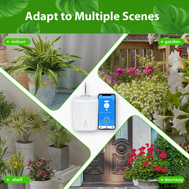WIFI Intelligent Watering Device Pump Timed Automatic Drip Irrigation System Rem