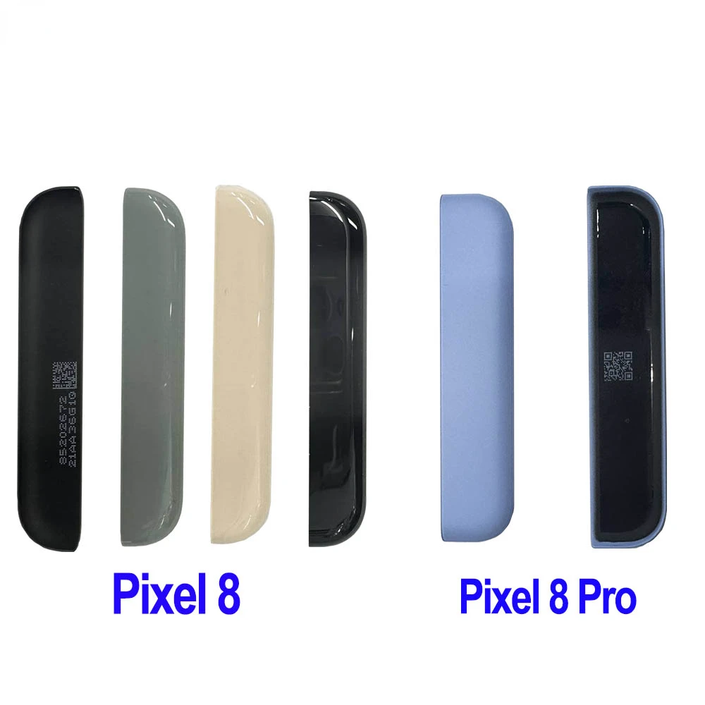 Phone back cover glass battery cover glass phone back cover For Google Pixel 8 Pro Rear Cover Glass Strips Replacement Parts For Pixel 8 Battery Back Cover Top Rear Upper Glass Strips