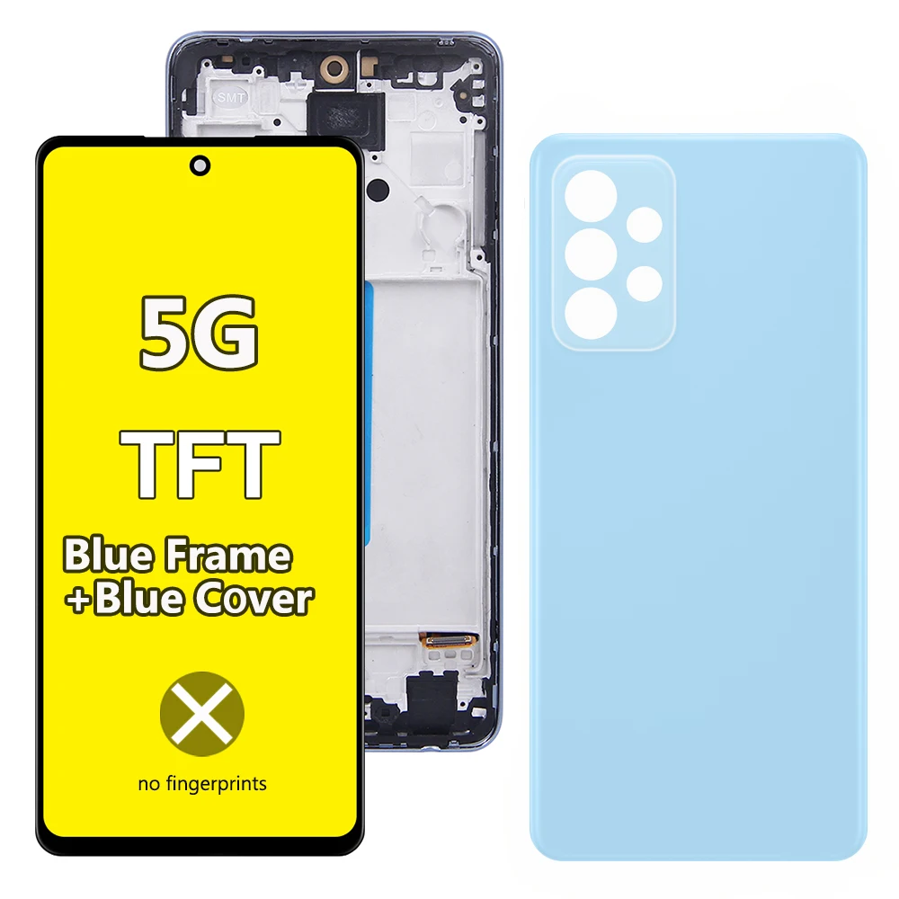 5G Blue Frame Cover