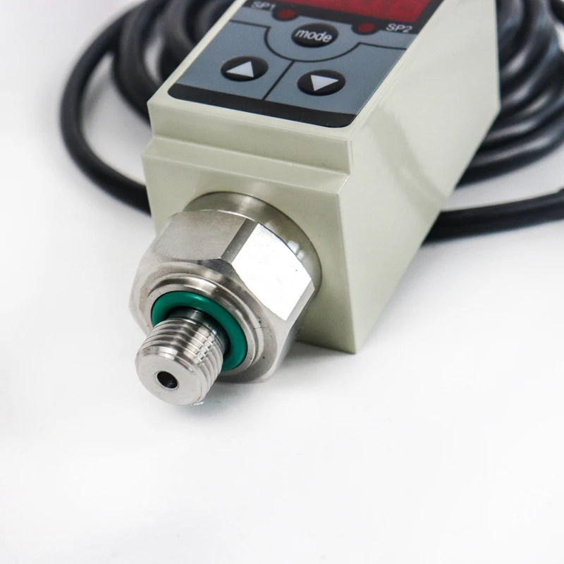 Adjustable limits air pressure hydraulic oil digital pressure switch controller PNP NPN electronic sensor controll