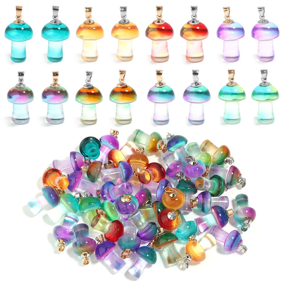 

2 шт./партия, подвески в виде грибов, 22 х16 мм