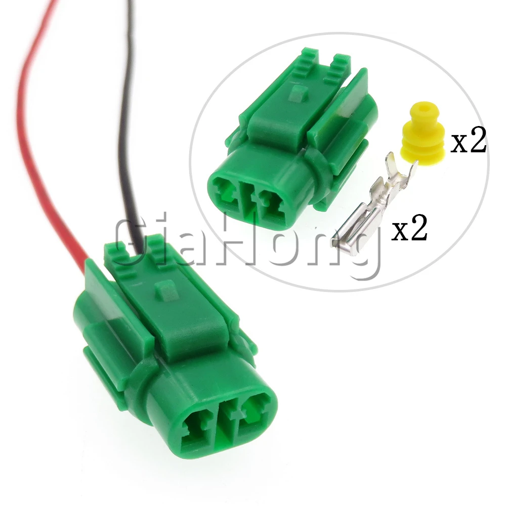 

1 Set 2 Ways Starter Auto Accessories 6180-2591 Car Taillight Electric Wire Socket For Toyota Automobile Sealed Connector