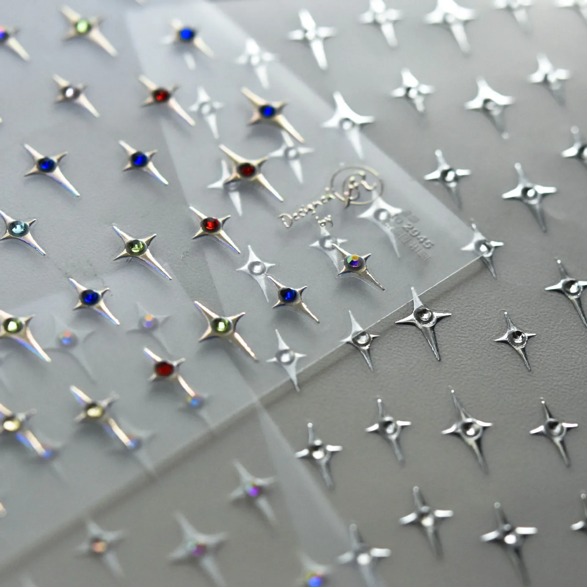 

Nail Diamond Shining Sticker Silver Shining Nail Sticker Decorative Accessories
