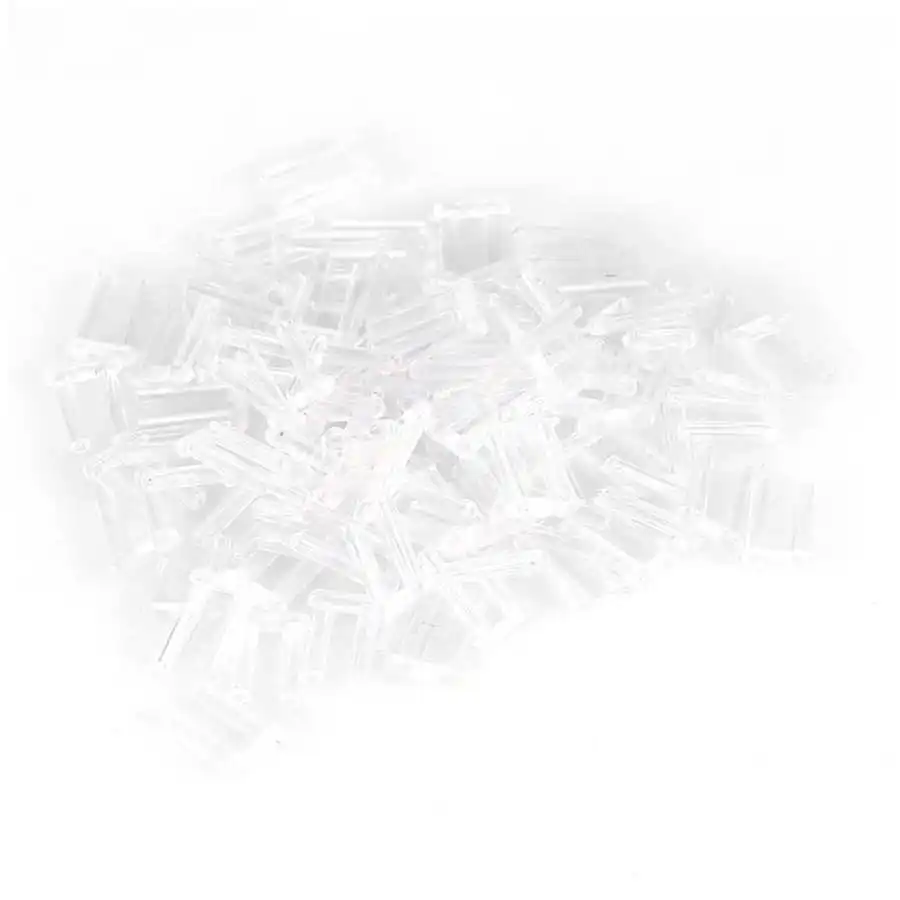 100Pcs/Bag 3 Types Plastic Compression Sleeves Plastic Plug for Rimless Glasses Accessories Repair Tools 1.4/1.5/1.6mm
