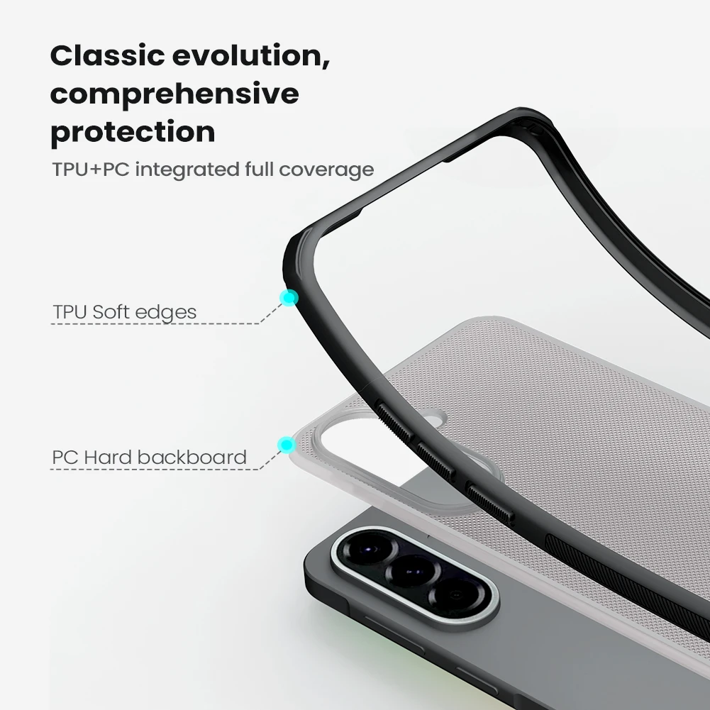 Nillkin Hard Super Frosted Shield Pro Case - Durable Matte Finish Back Cover