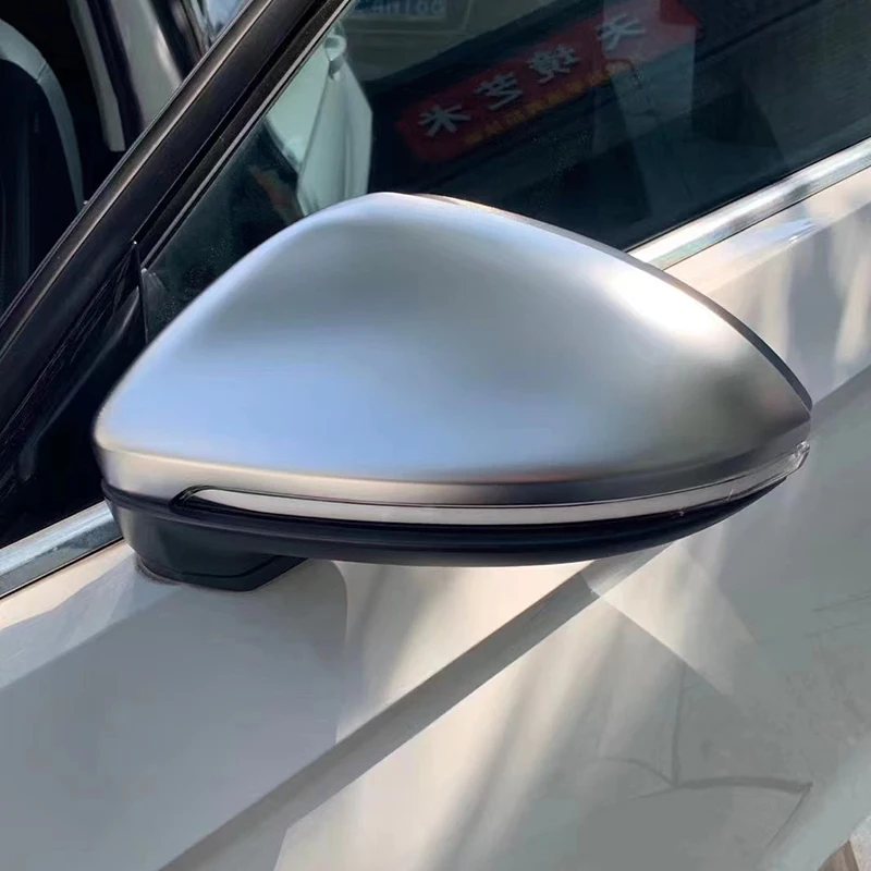 For Vw Golf Mk7 7.5 Gti 7 7R Mirror Case Cover Rearview Mirror Covers Caps Bright Black Matte Chrome Cover