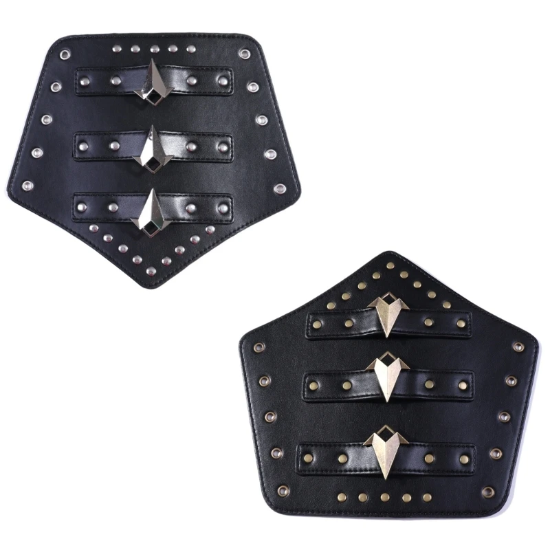 

Мужчины Черный Gauntlet Bracer Gauntlet Косплей Bracer Браслет для вечеринок