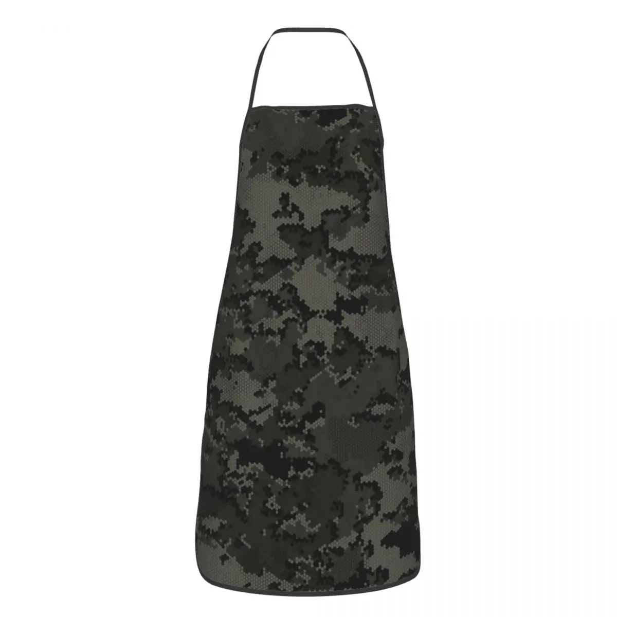 

Unisex Blackout Alpha Zulu Camouflage Apron Adult Women Men Chef Tablier Cuisine for Kitchen Cooking Army Military Camo Baking