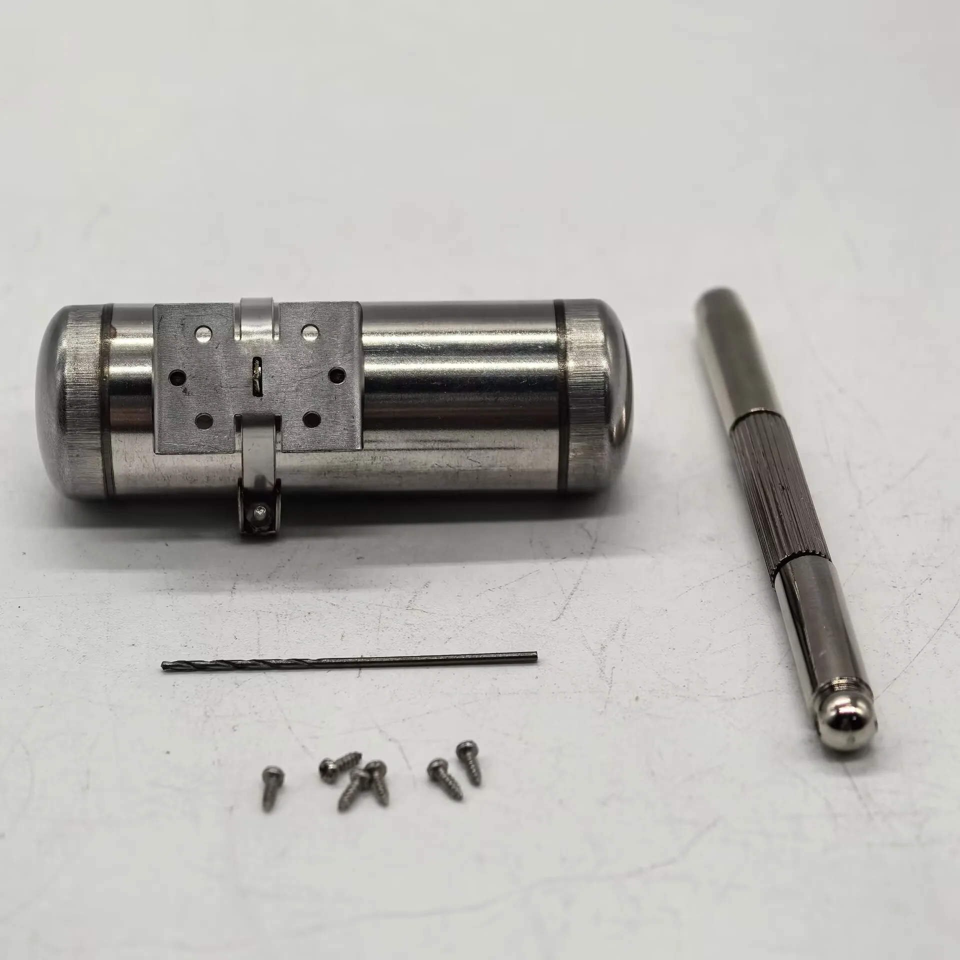 RC 1/14 SCALECLUB LKW-Gasbehälter Lufttank Metall-Dekorationsteile für Tamiya Traktor-LKW Zubehörteile DIY 1 Set – Detail 3