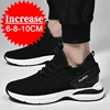 Breathable Mesh Elevator Shoes Men's Sneakers Height Increasing Shoes Leisure Sports Taller Shoes Man Increase Shoes Insole 8cm 2