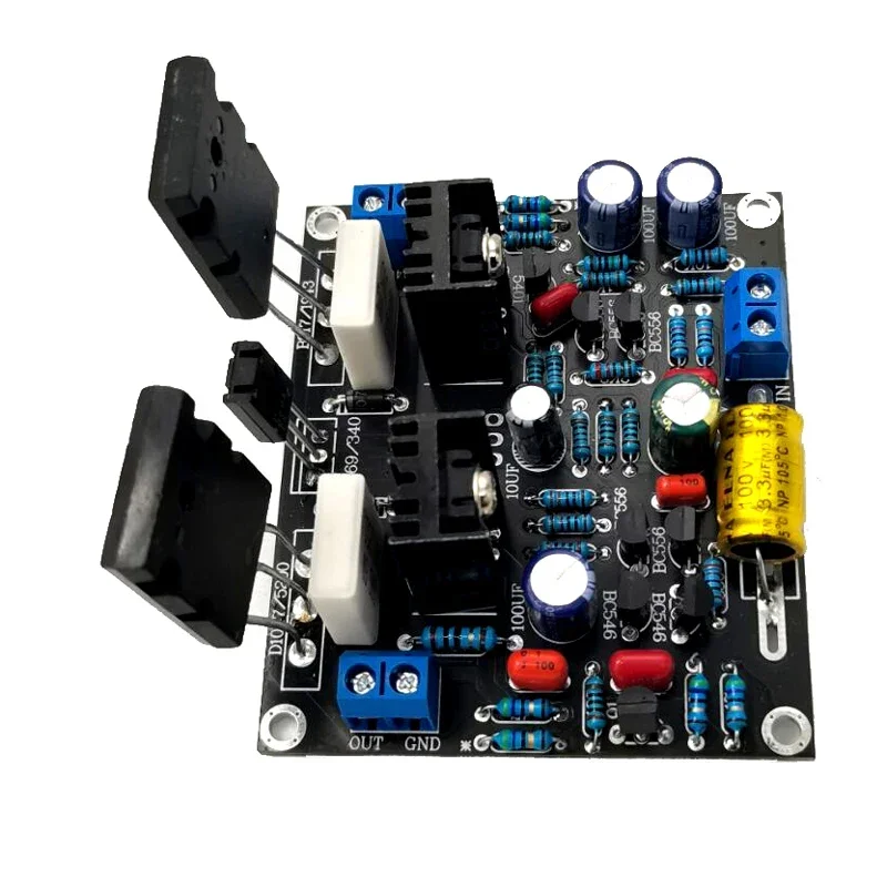 오리지널 도시바 모노 100W 도시바 튜브, 2SC5200 + 2SA1943 DC 20-50V 하이파이 전력 증폭기 보드