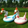 Baby Kids Swimming Floats Cartoon Ring Safety Swimming Ring Inflatable Swim Float Seat Boat Water Fun Pool Toy Gift for Baby Kid 1