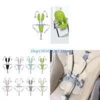 Baby Feeding Chair Safety Harness Adjustable Length 5 Point PU Comfortable Belt G2TE