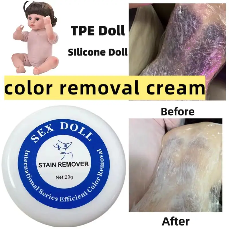 Color Removing Cream/Tpe Doll Stain Remover/TPE/ Silicone Baby Care Powder Combination Set stain remover pen,cleaning cream