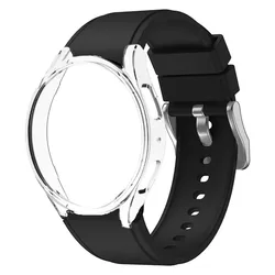 Set di Coperchio Protettivo Premium e Cinturino per Smartwatch - Copertura in PC Rigido con Telaio Cavalcato e Cinturino