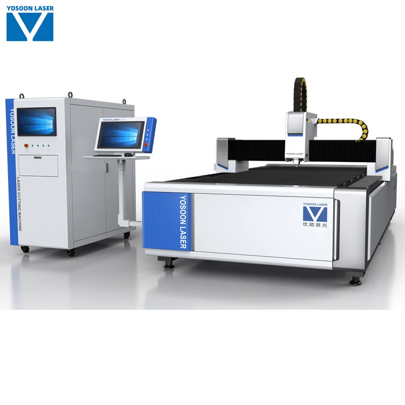 

Yosoon 6015 4020 Tube Fiber Laser Cutting Machine Manufacture Price 1000W 3000W Metal Fiber Laser Pipe Tube Cutting Machine