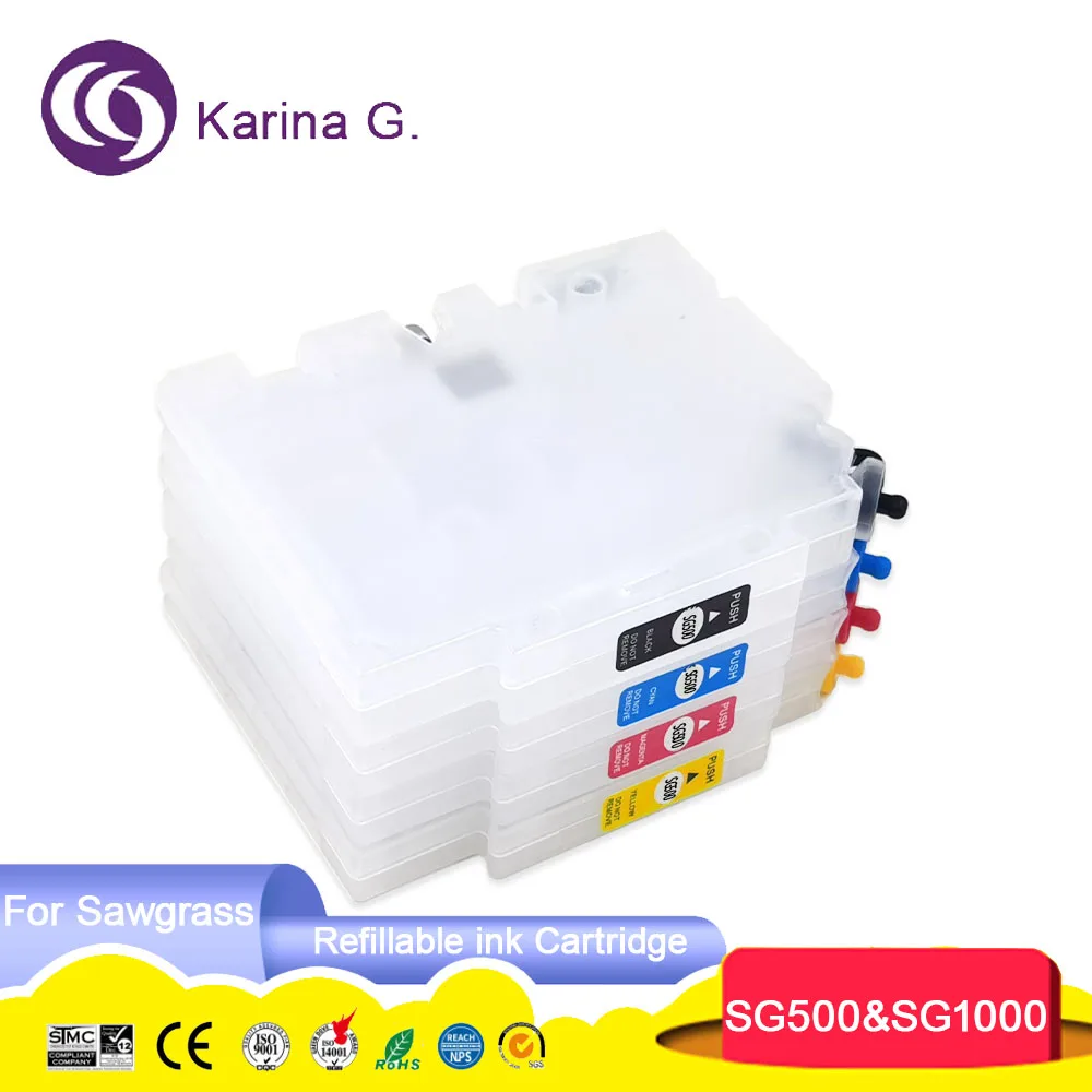 Premium Sublimation Color Refillable Ink Cartridge SG500 SG1000 for Sublijet HD