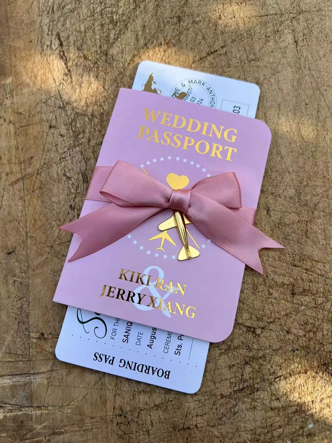 30PCS Destination Wedding Invitation, Boarding Pass Invitation, Printable  Passport Wedding Invitation, Travel Theme Wedding - AliExpress, image size:1276x1702