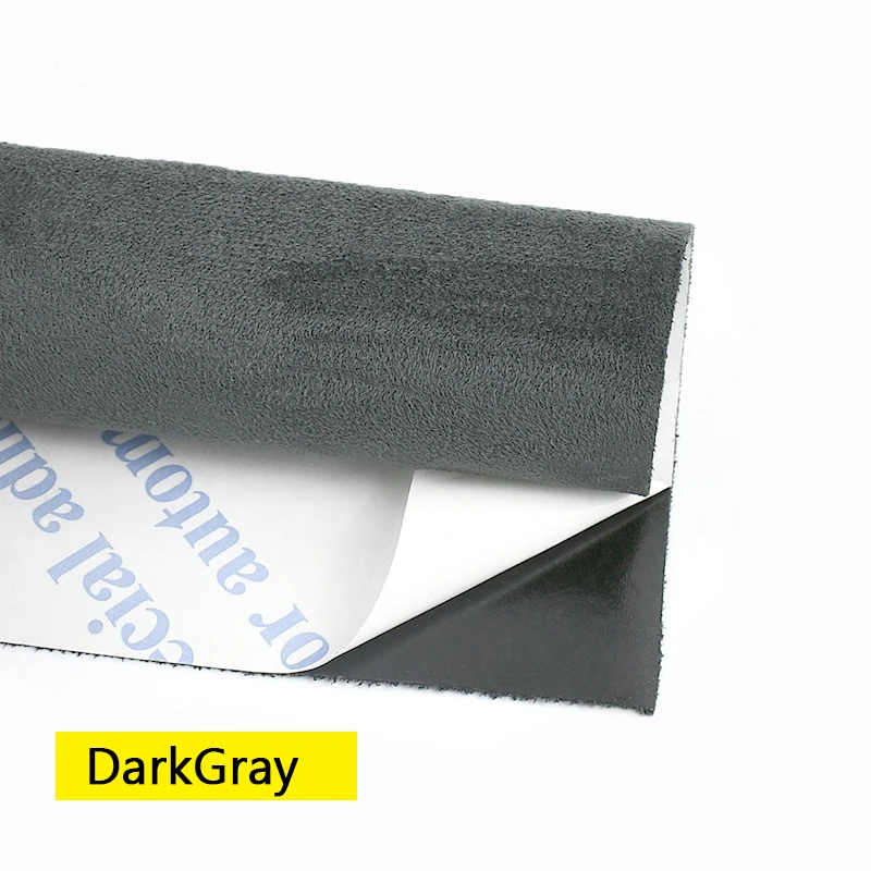 Premium Suede Self-Adhesive Fabric for Car Interior Repair and DIY Projects