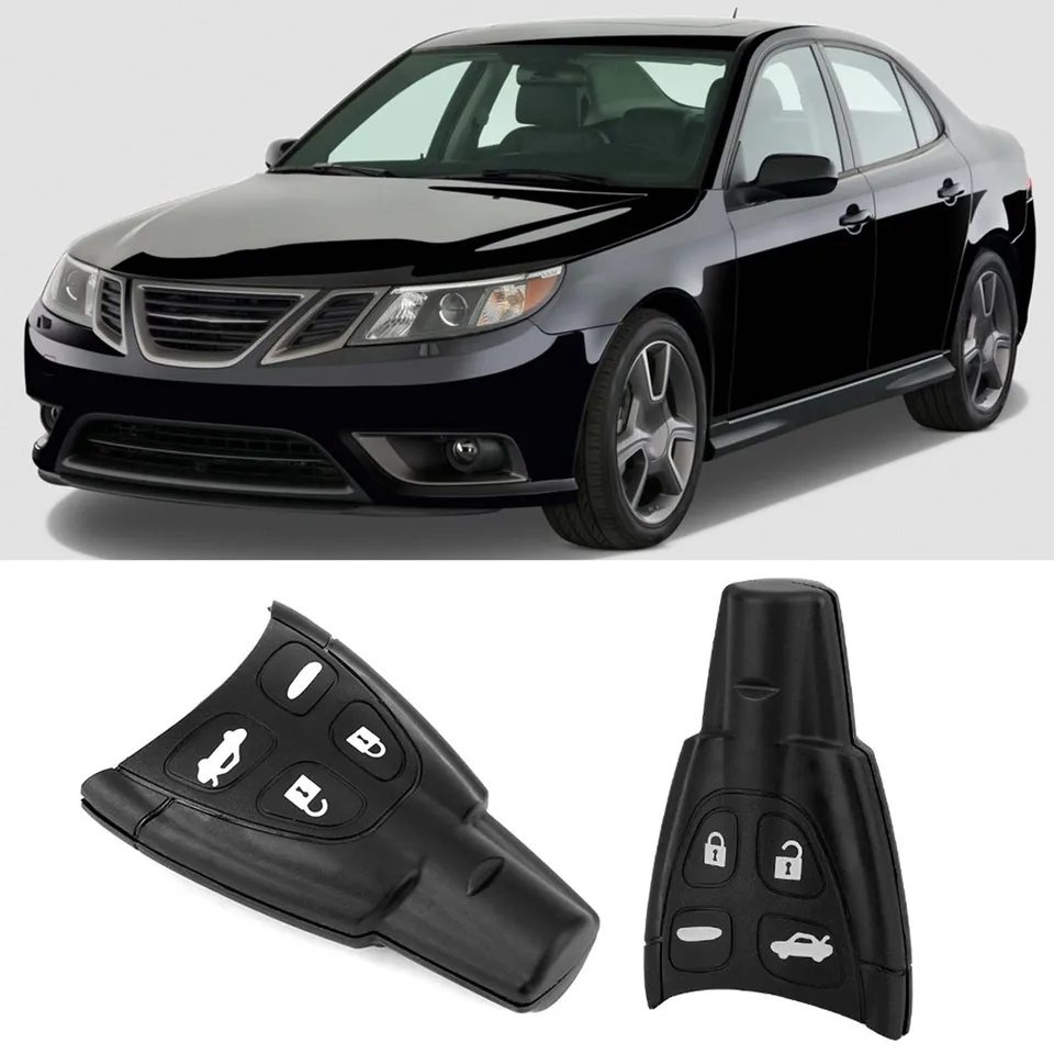 KEYYOU Per Saab 9-3 9-5 93 2003-2007 4 Pulsante Uncut - Foto 6