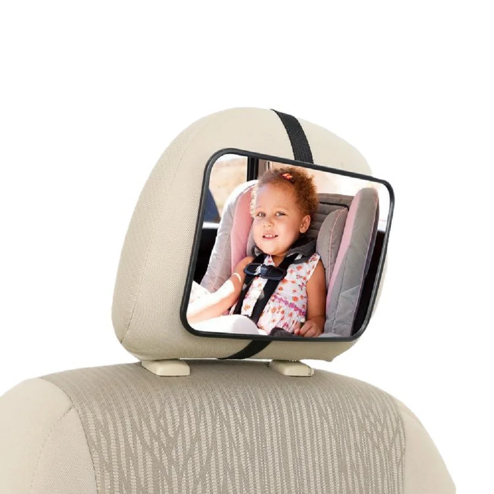Car Rearview Mirror Adjustable Wide Car Rear Seat Mirror Baby/Child Seat Car Safety Mirror Monitor