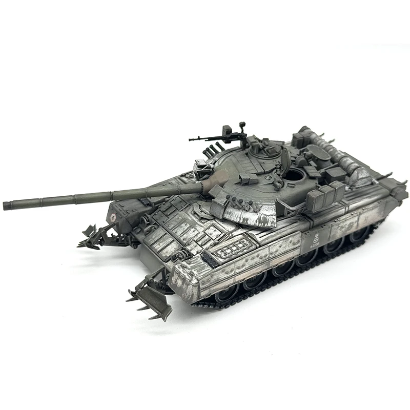 ARTISAN 1:72 Scale Plastic Russian T80U Main Battle Tank Model Militarized Combat Track Type Classics Adult Gifts Static Display