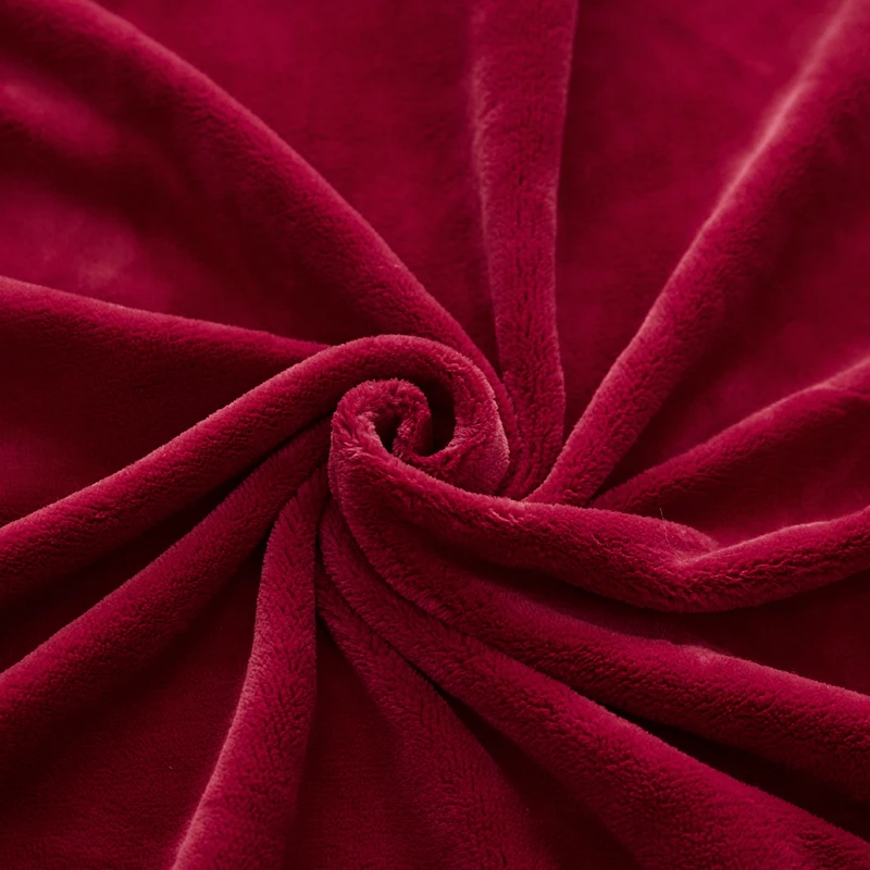 WASART Winter warm coral fleece fitted sheet elastic mattress cover couple bed linens 2 people luxury double bed thermal bedding 2