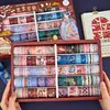 100 Rolls/set Washi Tape Ancient Aristocratic Style Crane Pattern DIY Decoration Materials Children's Gifts 2