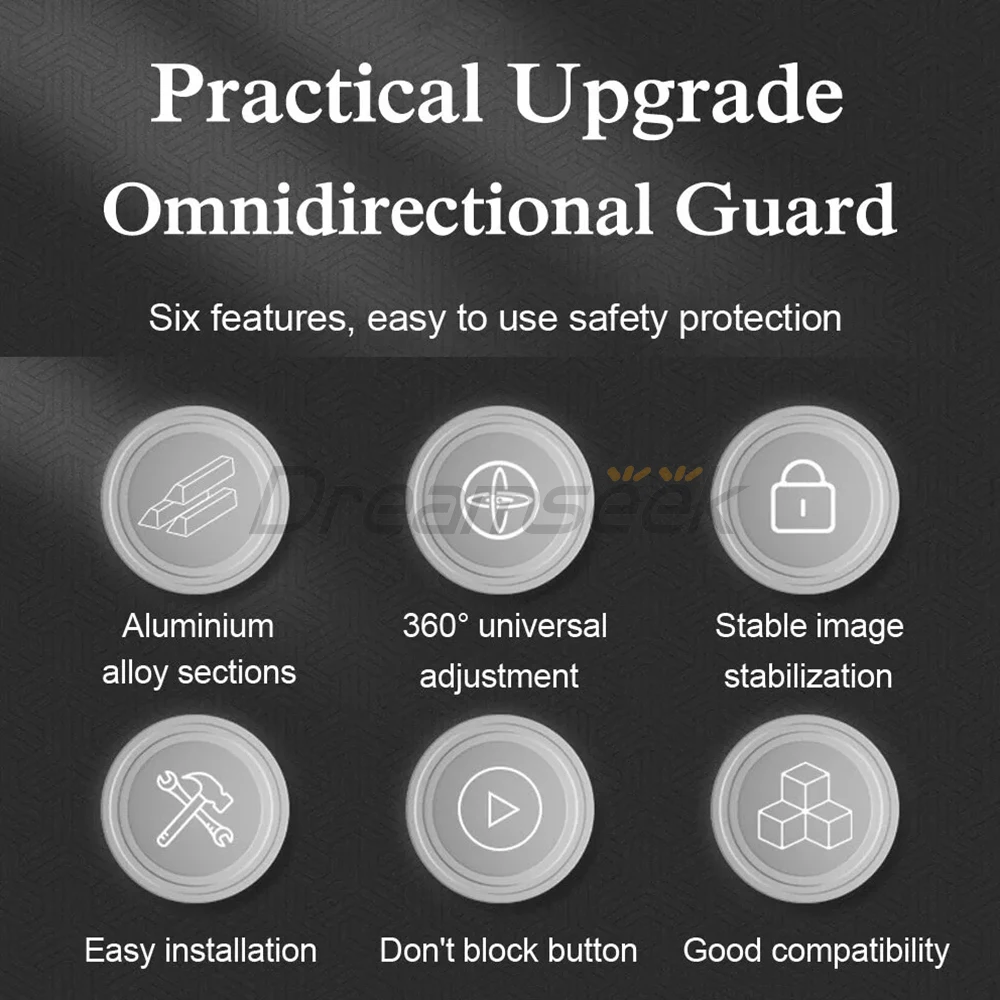 Bicycle Motorcycle Handlebar 360 Degrees Cell Phone Holder Mount Bike GPS Bracket Clip Stand Universal Anti-shake Aluminum Alloy