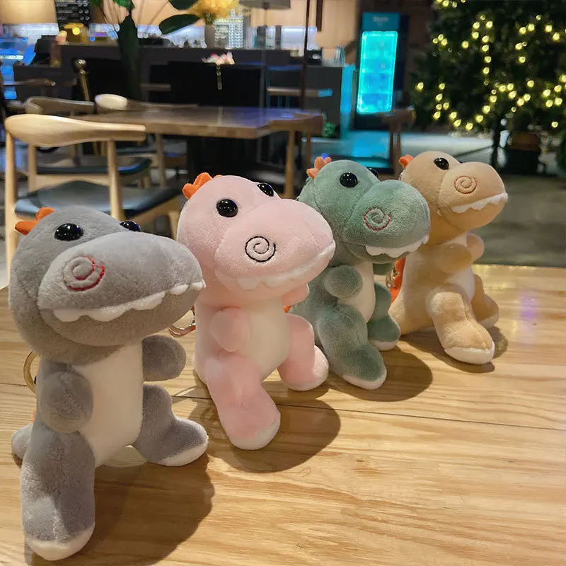 

Мультфильм Kawaii веселый динозавр брелок-плюшевая кукла кулон Творческий Ins маленький динозавр подвеска на Рюкзак Детские подарки на день рождения