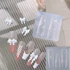 1Pc/2Pcs3D Nail Silicone Carving Mold Sexy Belt Y2K Kawaii Bow JK Girl DIY Party Nail Decoration Art Nail Beauty Charm 1