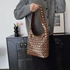 Designer Geometric Shoulder Bag For Women Top Brand Handbag Luxury Shiny Rivet Handmade Evening Clutch Bag Fashion Party Purse 4