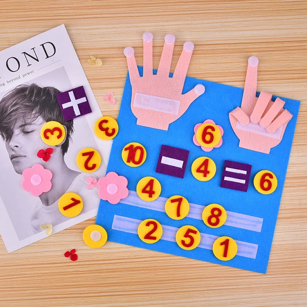 Gesture Point Abacus Mental Arithmetic Math Teaching Aids Multiplication Montessori Addition And Subtraction Arithmetic Learning 4