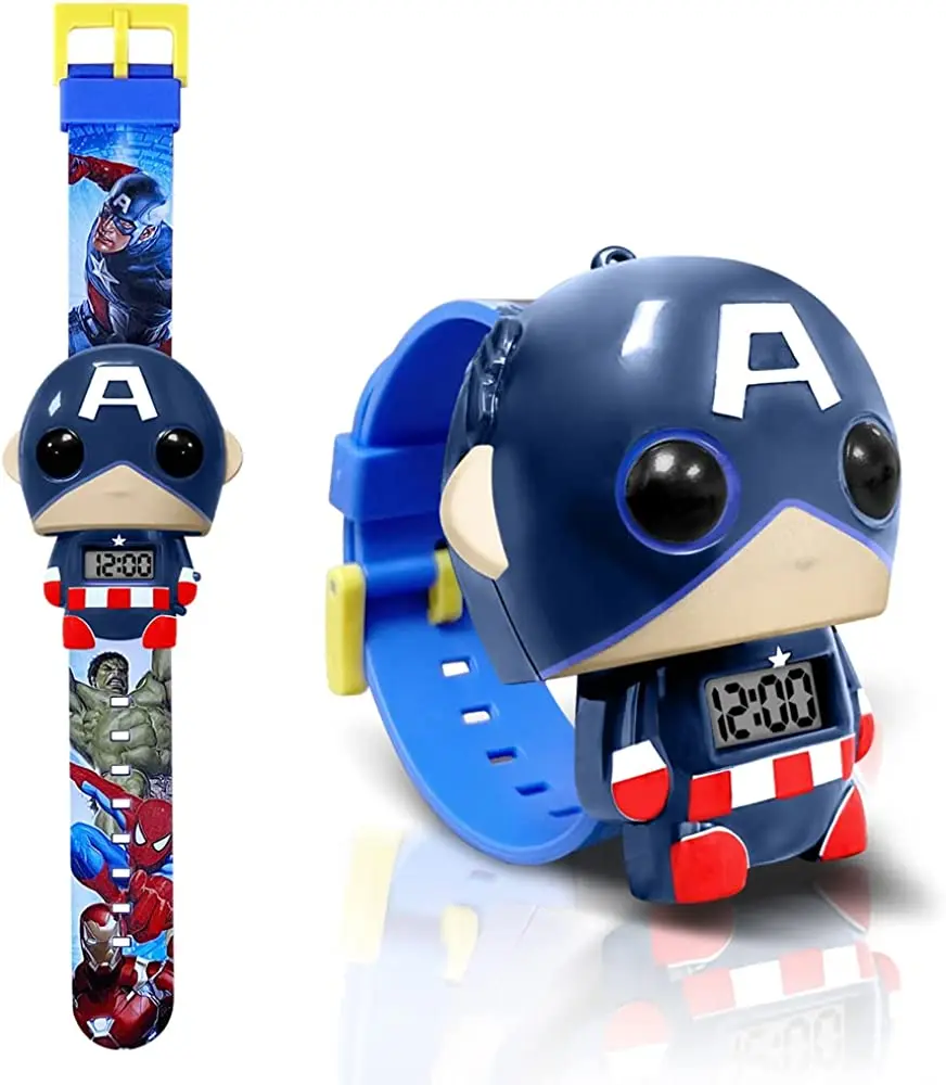 Kids Digital Watch Superhero Outdoor Kids Sport Watches with Adjustable Strap for Boys Girls Kids Gift for Birthday Christmas 2