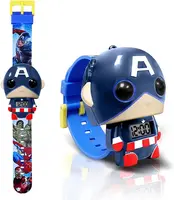 Kids Digital Watch Superhero Outdoor Kids Sport Watches with Adjustable Strap for Boys Girls Kids Gift for Birthday Christmas 2