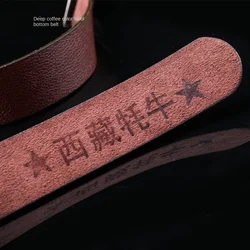 Genuine Leather Men's High-quality Buckle Belt Jeans Cowhide Luxury Casual Business Belt Fashion Designer 2021 New 120cm