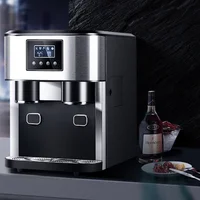 Machine à glaçons 3-en-1 avec glace pilée et eau froide, machine à glaçons rapide en 7-9 minutes, écran LCD pour la maison, les fêtes et les cafés 1