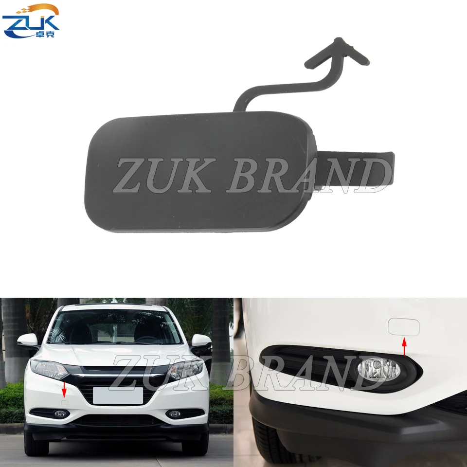 Zuk Front Bumper Towing Hauling Hook Cover Cap Case For Honda Vezel Hrv