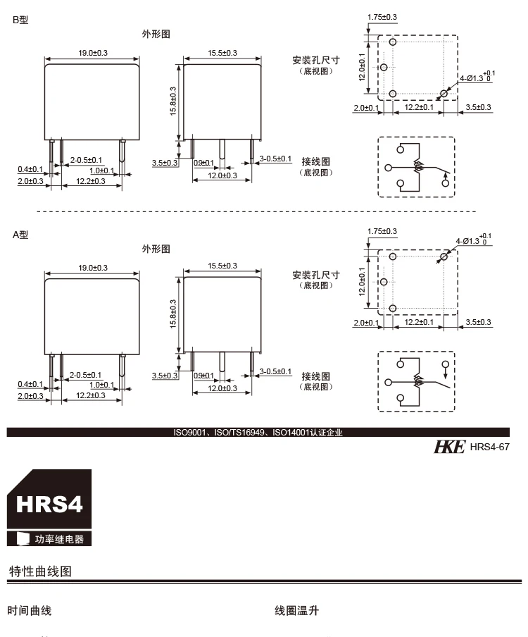 HRS2H, HRS4H-S-DC5V, DC 12V, DC 24V, C