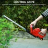 Powerful Batteries Rechargeable On/off Switch Safety Guard Hedge Trimmer 800W Electric Cordless Hedge Cutter Grass Shear 2