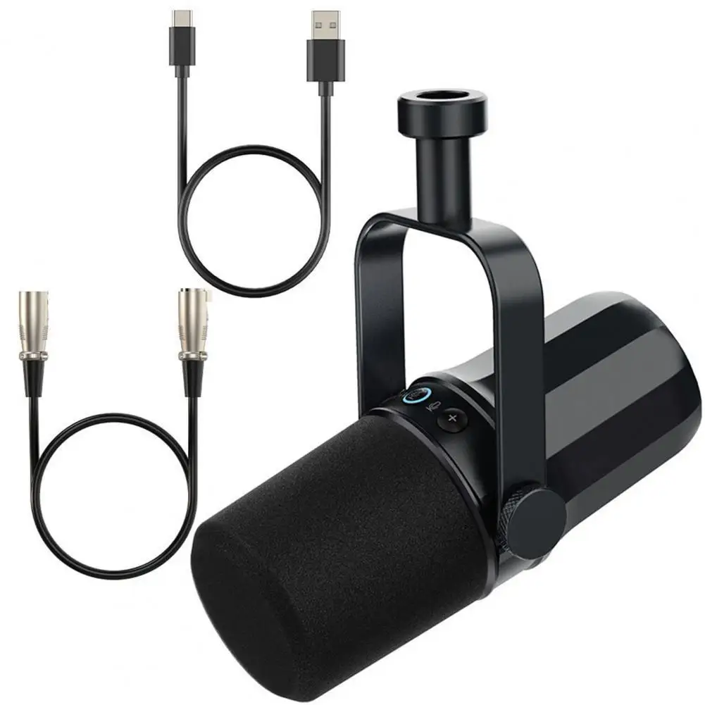 

Профессиональный Usb-микрофон, профессиональный студийный Usb-микрофон для звукозаписи, потокового подкастия, Интеллектуальный для студии