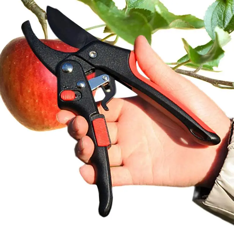 

Garden Pruning Shears Garden Scissors Bypass Pruners Fruit Trees Branches Trimming Clippers Non-slip Handle Grafting Tool