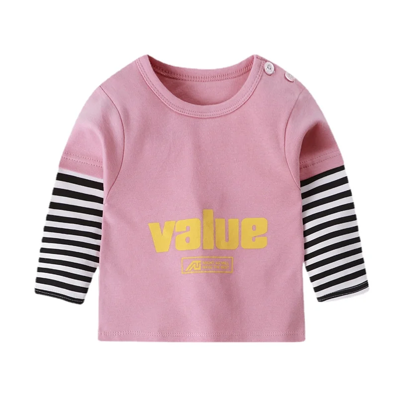 2019 Kids Baby Girls Boys Popular T-shirt Long Sleeve Kids Tops Cotton Children's Tops Dragon Print Toddler Girl Winter Clothes T-Shirts best of sale T-Shirts